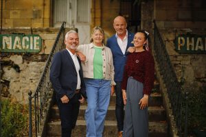 The four judges of Channel 4's Great B&B Challenge